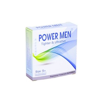 Bao Cao Su Size Nhỏ Siêu Mỏng Power Men Tighter Ultrathin – Cỡ 49mm Ôm Khít 565622