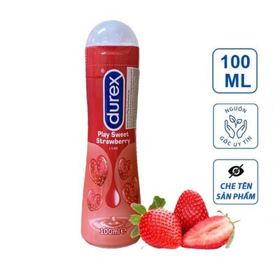 Gel Bôi Trơn Hương Dâu Durex Play Strawberry - Thái Lan