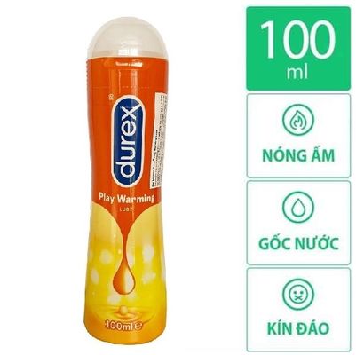 Gel Bôi Trơn Ấm Nóng Durex Play Warming Chính Hãng 100ml