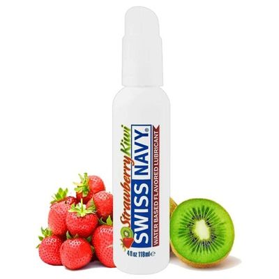 Gel bô.i trơ.n Gốc Nước Của Mỹ Swiss Navy Strawberry Kiwi 118ml