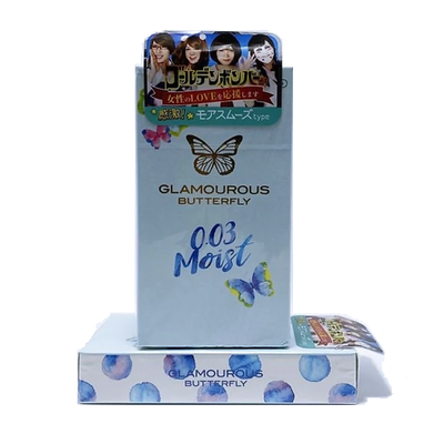 Bao Cao Su 0.03 Siêu Mỏng Của Nhật Jex Glamourous Butterfly Moist