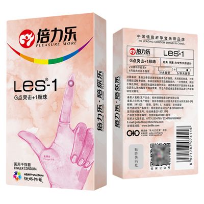 Bao Cao Su Ngón Tay Les 1 - Hộp 8 cái