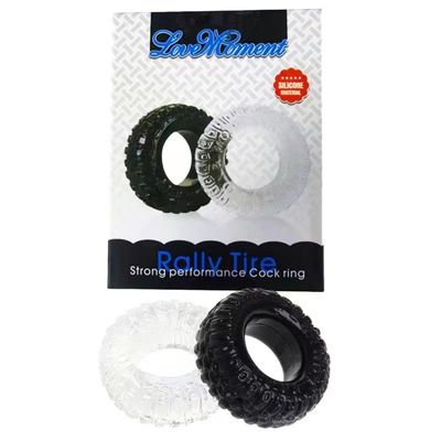 Vòng Đeo Cậu Nhỏ Silicon Love Moment Rally Tire Bộ 2 Vòng