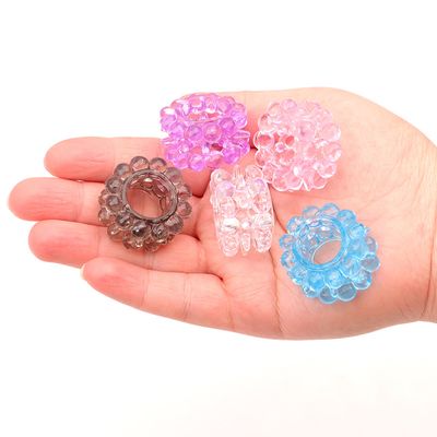 Vòng Đeo Dương Vật Chất Liệu TPE Siêu Mềm Dẻo 16 Bi