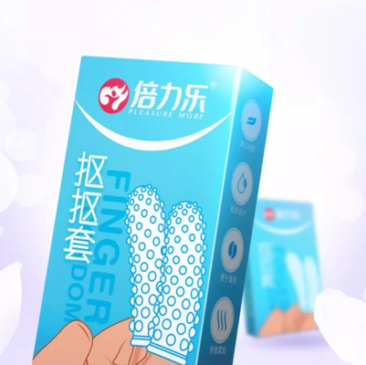 Bao Cao Su Ngón Tay Nhiều Gai Kou Kou Tao - Hộp 2 cái