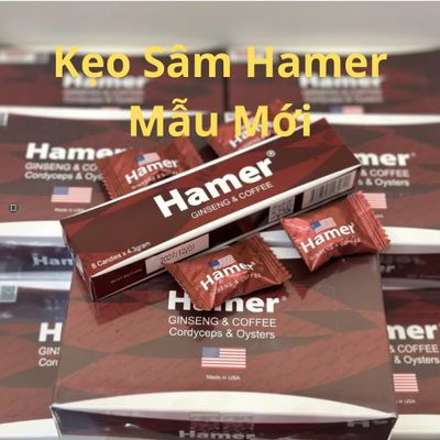 1 Viên Kẹo Hamer Ginseng & Coffee Mỹ – +30% Stronger, Kéo Dài Đam Mê