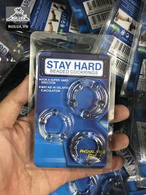Bộ 3 Vòng Silicon Bi Mềm Stay Hard – Tăng Tự Tin, Thăng Hoa Mỗi Cuộc Yêu