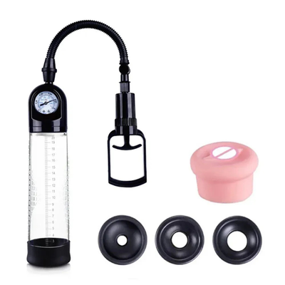 Máy Tập Penis Pump Men Powerup Mỹ – Đồng Hồ Áp Suất, Tăng Kích Thước Tự Nhiên
