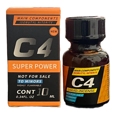 Chai Hít Tăng Khoái Cảm Popper C4 Black Orange – Chai 10ml