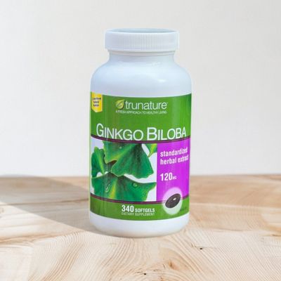 (Hàng công ty) Viên uống bổ não Ginkgo Biloba Trunature 120mg - bổ sung trí nhớ, hỗ trợ tư duy, 340 viên - Sản phẩm dinh dưỡng uy tín cao