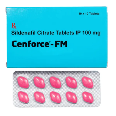 Viên Nén Cenforce FM 100mg Cho Nữ – Vỉ 10 Viên