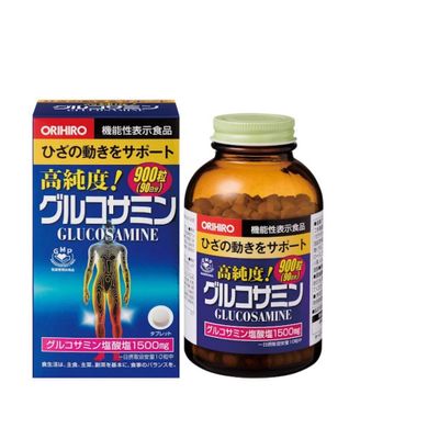 (Chính hãng) Viên Uống Glucosamine Orihiro 1500mg Nhật Bản 950 Viên - Hỗ Trợ Xương Khớp Người Trưởng Thành