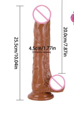 (Chính hãng) Dương vật gắn tường 25cm silicon cao cấp,che tên sp 