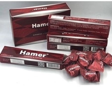 Kẹo nhân sâm cà phê Hamer Ginseng Coffee tiện dùng 8 viên