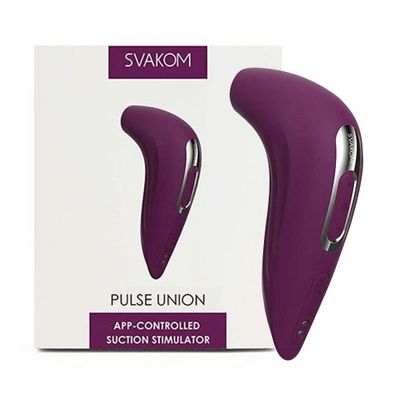 Máy massage silicone mềm cao cấp Svakom Pulse Union Tích hợp 5 chế độ hút với 5 cường độ hút đa dạng