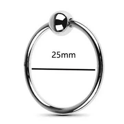 Vòng Đeo Dương Vật Bằng Inox 2.5cm