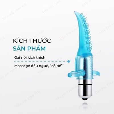 (Có Video) Lưỡi rung cực mạnh giá cực rẻ Baile màu xanh dùng pin