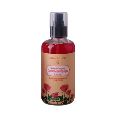 (Chai 300ml) Gel Tinh Dầu Massage Quanshuang Hương Hoa Hồng Thư Giãn Chính Hãng