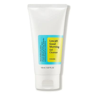 Sữa Rửa Mặt Cosrx Low pH Good Morning Gel Cleanser 150ml - Gel Chống Mụn cho Mọi Loại Da, Chứa BHA và Tràm Trà Chính Hãng