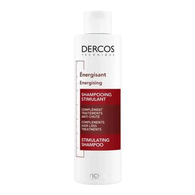 Dầu Gội Vichy Dercos Energising 200ml - Giảm Rụng Tóc, Phục Hồi Tóc Hư Tổn với Aminexil và Vitamin B5, B6 Chính Hãng