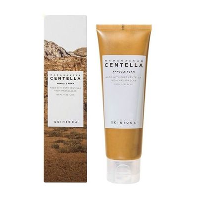 Sữa Rửa Mặt Skin1004 Madagascar Centella Ampoule Foam 125ml - Dưỡng Da Dịu Nhẹ, Hỗ Trợ Da Nhạy Cảm và Mụn, Chính Hãng Hàn Quốc