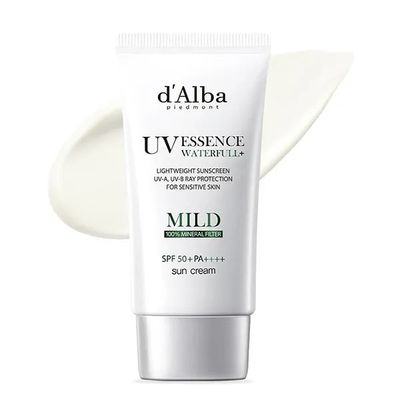 Kem Chống Nắng d'Alba Waterfull Essence SPF50+ PA++++ 50ml - Dịu Nhẹ Cho Da Nhạy Cảm, Chống UVTối Ưu, Cấp Ẩm Nhanh Chóng