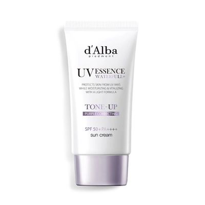Kem Chống Nắng Nâng Tone Tím D'Alba Waterfull SPF50+/ PA++++ 50ml - Kem Chống Nắng Làm Sáng Da Tự Nhiên, Chính Hãng Từ Hàn Quốc