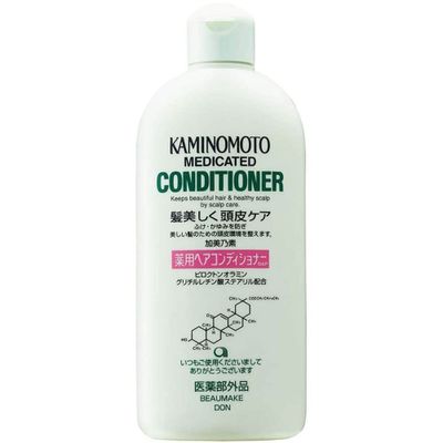 Dầu Xả Kaminomoto Medicated 300ml - Chăm Sóc Mọc Tóc Khỏe Đẹp Nam Nữ Nhật Bản Chính Hãng