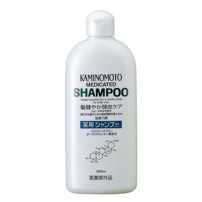 Dầu Gội Kaminomoto Scalp Care 300ml - Kích Thích Mọc Tóc Dày Mượt Từ Thảo Mộc Tự Nhiên Dành Cho Nam Nữ Chính Hãng