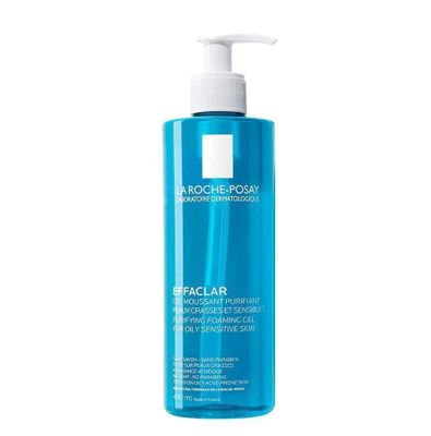 Sữa Rửa Mặt La Roche-Posay Effaclar Gel 400ml - Dành Cho Da Dầu Mụn, Làm Sạch Sâu, Kiểm Soát Dầu, Giảm Mụn Đầu Đen, Chính Hãng