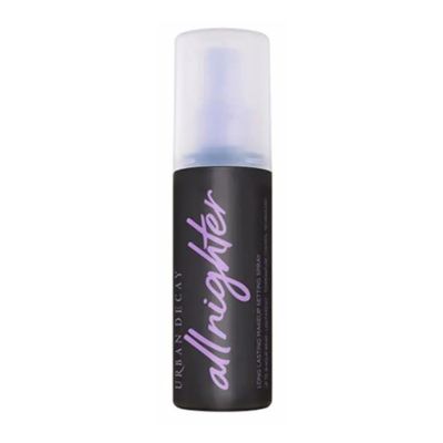Xịt Khóa Nền Urban Decay All Nighter Makeup 118ml - Duy Trì Lớp Trang Điểm Lâu Dài, Mịn Màng, Hương Cherry Dịu Nhẹ