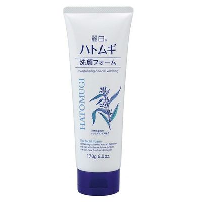 Sữa Rửa Mặt Hatomugi Chiết Xuất Ý Dĩ 170g - Làm Sáng Da, Chống Oxy Hóa, Dành Cho Mọi Loại Da, Ngăn Ngừa Mụn và Lão Hóa 609718
