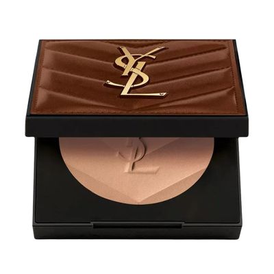 Phấn Phủ Yves Saint Laurent YSL All Hours Hyper Bronze Powder Màu 01 Light Sepia - Phấn Trang Điểm Chính Hãng, Lớp Trang Điểm Tự Nhiên, Kiểm Soát Dầu