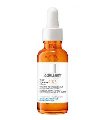 Tinh Chất La Roche Posay Pure Vitamin C12 Serum 30ml – Serum Làm Sáng Da và Giảm Nếp Nhăn Chính Hãng, Tinh Khiết Vitamin C