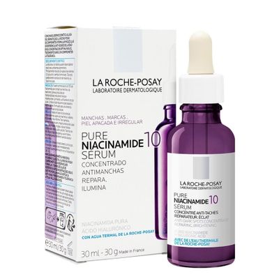Tinh Chất Dưỡng Sáng Da La Roche-Posay Pure Niacinamide 10 Serum 30ml - Serum Làm Sáng, Cung Cấp Độ Ẩm Cho Da Xỉn Màu