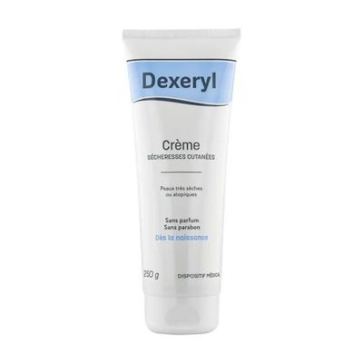 Kem Nẻ Dexeryl Crème 250g - Dưỡng Ẩm, Chống Nứt Nẻ cho Trẻ Sơ Sinh và Người Lớn, Kem Dưỡng Da Pháp Chính Hãng