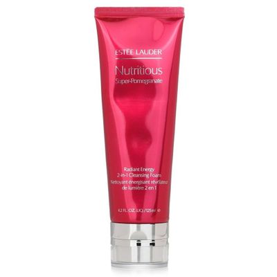 Sữa Rửa Mặt Estée Lauder Nutritious Super Pomegranate 2 In 1 Foam - Làm Sạch & Cấp Ẩm Da 125ml Chính Hãng