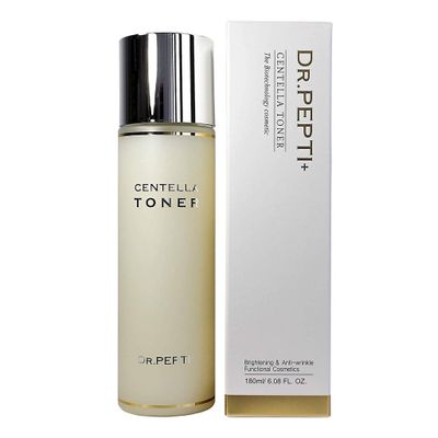 Nước Hoa Hồng Dr. Pepti Centella Toner 180ml - Dưỡng Ẩm, Làm Dịu Da Nhạy Cảm, Chất Lượng Hàn Quốc Chính Hãng