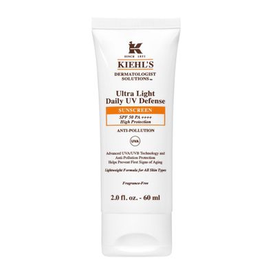 Kem Chống Nắng Kiehl's Ultra Light Daily UV Defense SPF 50 PA++++ 60ml - Bảo Vệ Da Chống Ô Nhiễm, Chính Hãng, Thích Hợp Mọi Loại Da