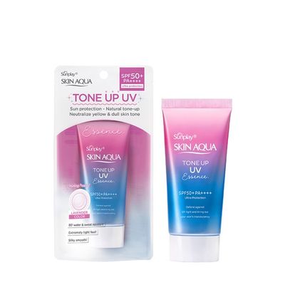 Tinh Chất Chống Nắng Sunplay Skin Aqua Tone Up UV Essence SPF50+ PA++++ - Dưỡng ẩm, Nâng tông sáng, Hiệu chỉnh sắc da - Chính Hãng Nhật Bản 80g