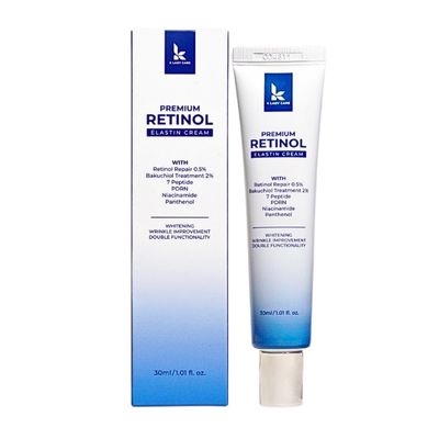 Kem Dưỡng K Lady Care Premium Retinol Elastin Cream 30ml - Phục Hồi Làn Da, Giảm Nếp Nhăn, Dưỡng Ẩm Da Mềm Mịn Chính Hãng