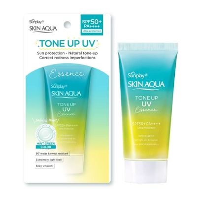 Kem Chống Nắng Nâng Tông Sunplay Skin Aqua Tone Up UV Essence Mint SPF50+ PA++++ - Bảo Vệ Da Nhạy Cảm, Kiềm Dầu, Che Khuyết Điểm 597253