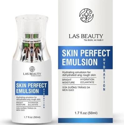 Kem Dưỡng Trắng Da Rong Nho Nhật Bản Las Beauty Skin Perfect Emulsion 50ml - Sáng Mịn, Trẻ Hóa Da Tự Nhiên, Chính Hãng