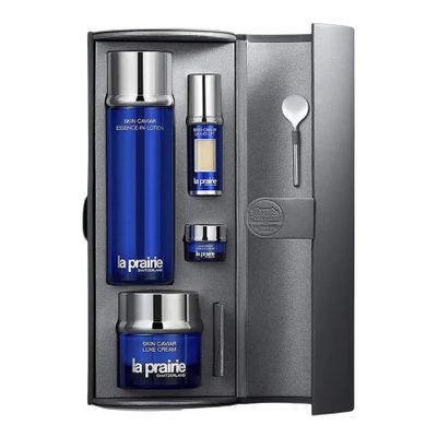 Bộ Dưỡng Da Cao Cấp La Prairie Skin Caviar Luxury Ritual Set - 4 Sản Phẩm Chính Hãng, Chăm Sóc Da Đặc Biệt, Hạn Chế Lão Hóa