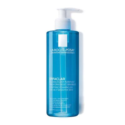 Sữa Rửa Mặt Gel La Roche-Posay Effaclar 400ml - Dành Cho Da Dầu Nhạy Cảm, Ngăn Ngừa Mụn, Làm Sạch Sâu, Kháng Khuẩn