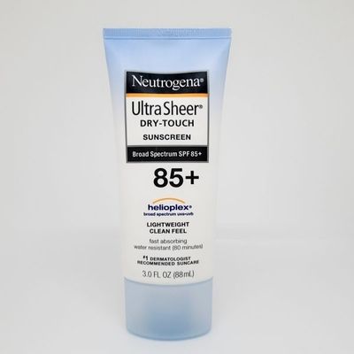 Kem Chống Nắng Neutrogena Ultra Sheer Dry-Touch SPF 85+ - Tuýp 88g Chính Hãng Mỹ, Bảo Vệ Da Tối Ưu, Khô Ráo và Không Nhờn Rít