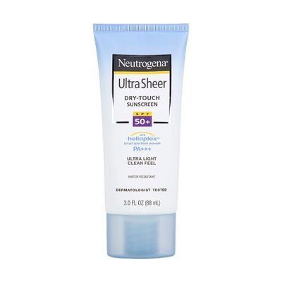Kem Chống Nắng Neutrogena Ultra Sheer Dry Touch SPF 50/100+ 88ml - Bảo Vệ Da Toàn Diện, Thẩm Thấu Nhanh, Không Nhờn Dính, Chính Hãng