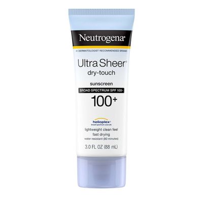 Kem Chống Nắng Neutrogena Ultra Sheer Dry Touch SPF 100+ (88ml) - Bảo Vệ Da Tối Đa, Thẩm Thấu Nhanh, Không Nhờn Dính, Chính Hãng