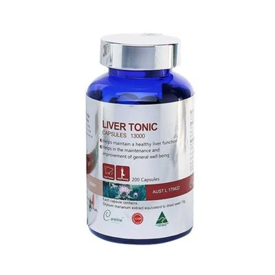 Viên Uống Hỗ Trợ Chức Năng Gan Nakanihon Liver Tonic Capsule 60 Viên - Sản Phẩm Chính Hãng Từ Úc, Thải Độc Tố Và Cải Thiện Sức Khỏe Gan