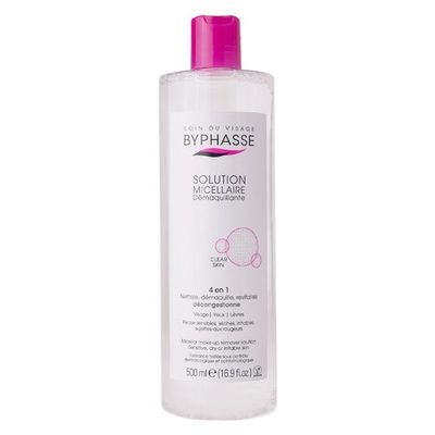Nước Tẩy Trang Byphasse Solution Micellaire 500ml - Chăm Sóc Da Nhạy Cảm, Làm Sạch Hiệu Quả, Chính Hãng Tây Ban Nha
